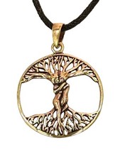 Lebensbaum Bronze Anhänger