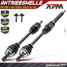 2x Antriebswelle Vorne Links Rechts Ohne ABS Ring Schaltgetriebe für Ford Focus