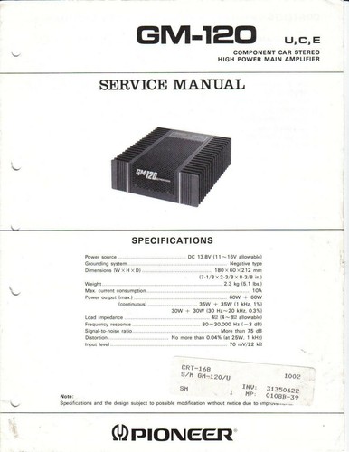 Service manual anleitung für - service, manual-anleitung