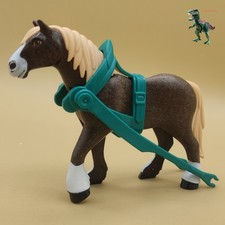 Playmobil Pferd hängend -