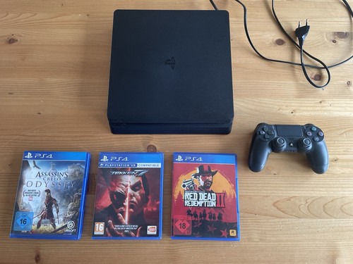Sony playstation slim 500gb - 4,