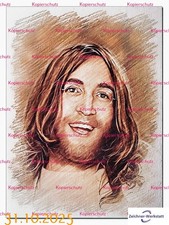 John Lennon--d1AC- -Druck auf
