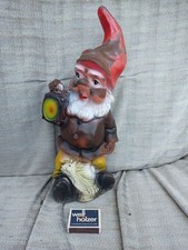 Gartenzwerg mit Laterne Deko