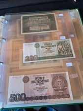 Lot banknotes + Deutsche