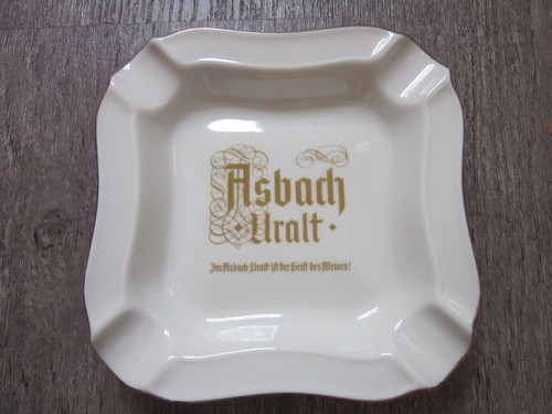 Asbach uralt aschenbecher - asbach,