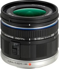 Olympus M.Zuiko Digital 9-18 mm F4.0-5.6 ED 52 mm Filtergewinde (Micro Four Thir