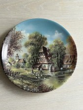 vohenstrauss johann seltmann Wandteller Teller Nr.8985 B Am Mühlbach