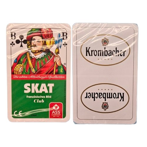 Krombacher bier spielkarten - krombacher,