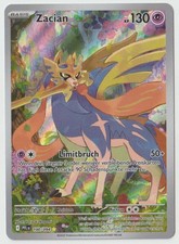 Zacian  PFL100 Fatale Flammen  DEUTSCH ILLUSTRATION RARE Pokémon TCG