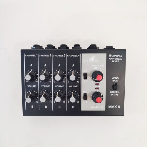 Monacor mmx channel - monacor, 8-channel