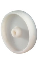 BS Rollen Ersatzrad Rad-Ø 75 mm Tragfähigkeit 50 kg Kunststoff schwarz Achs-Ø...