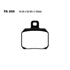 Bremsbeläge Hinterrad für