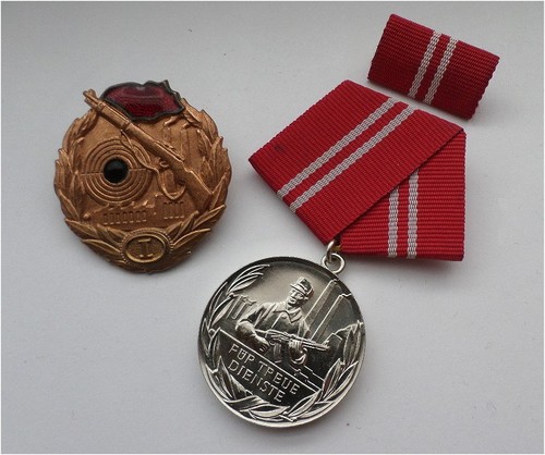 Ddr kampfgruppen medaille - kampfgruppen,