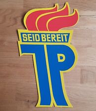 DDR Plasteschild JP Seid