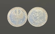 5 DM Silbermünze 1964, Johann