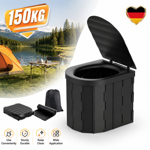 Klappbares tragbare - wc,