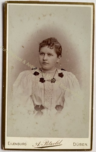 Orig cdv foto fotografie frau - orig.,