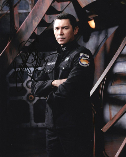 Lou diamond phillips signed - lou,