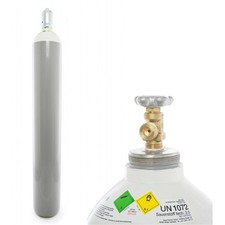 Sauerstoff O2 Gasflasche Gasfüllung 50 Liter neu & voll