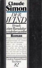 Buch: Der Wind, Simon, Claude