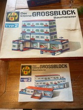 Plaspi Grossblock Baumeister Typ 2 Bausatz Spiel DDR OVP