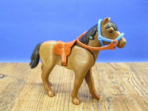 Pferd mit sattel zaumzeug - mit, &