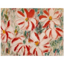 Christian Rohlfs, Rote Blüten