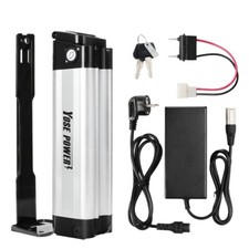 YOSE POWER Fahrradakku 24V 15,6Ah 388Wh Ladegerät E-Bike Li-ion Akku Prophete