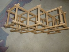 Flaschenregal Weinregal aus Holz Vintage