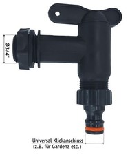 Wasserhahn für Regentonne /