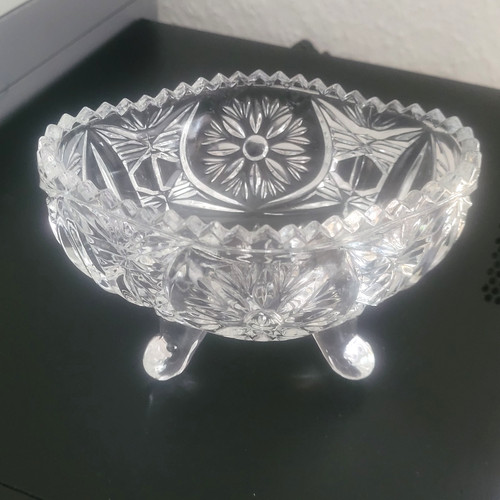 Schöne vintage kristallglas - ,