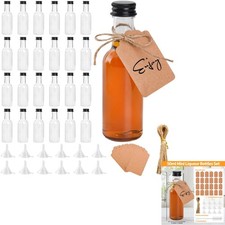 Kleine Likörflaschen, 50ml, Plastik, Leere Flaschen, Schnaps, Liqueur, Weihna...