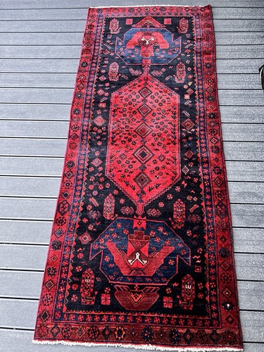 Belutsch teppichläufer rot - belutsch,