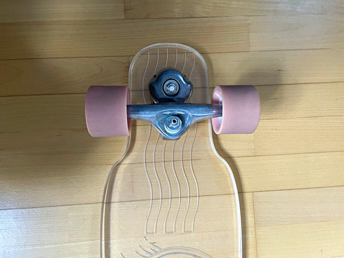 Durchsichtiges surfskate - durchsichtiges, 43"