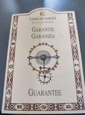 Chronoswiss Delphis Garantie