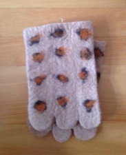 Beige wollwalk walkstoff filz - beige,