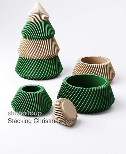 Weihnachtsbaum stapelbar mit