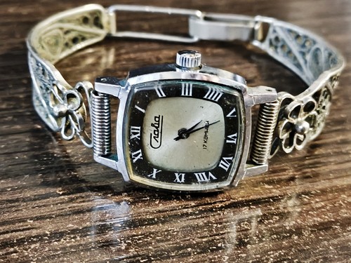 Vintage damenuhr slava sowjet - slava,