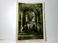 Regensburg. Allerheiligenkapelle am Dom. Alte Ansichtskarte / Postkarte s/w, gel