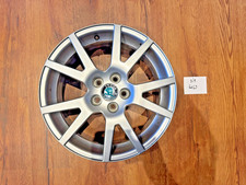 1x Alufelge 16 Zoll 6.5" 5x100 42ET Silber 1U0601025N Skoda