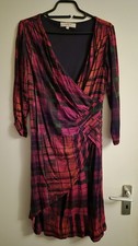 Derhy Kleid L Rot Kariert Festlich Eleggant Weihnachten Neu o.Etikett