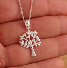 Massiv 925 Sterlingsilber Baum