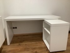Ikea MALM Schreibtisch weiß