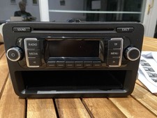 Radio VW Golf 6 Caddy Touran Autoradio CD Player MP3 Ablagefach 1K0035156A