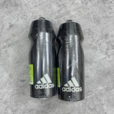 Adidas Performance Trinkflasche 500ml schwarz Laufen Fitness Gym Reise 2er Pack