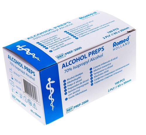 Romed medical alkoholtupfer - medical,