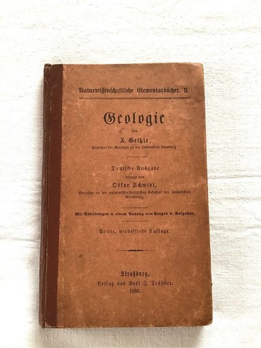 Geologie geikie und - a.,