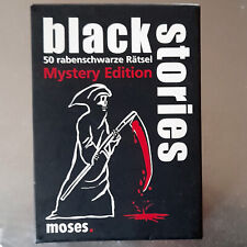 Black Stories - 50 rabenschwarze Raetsel Mystery Edition