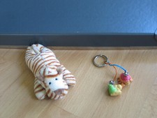 NICI Schlüsselanhänger 2 x Krabbe und Schnecke und Magnet Tiger Set 10