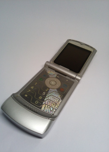 Handy motorola razr silber - razr, v3